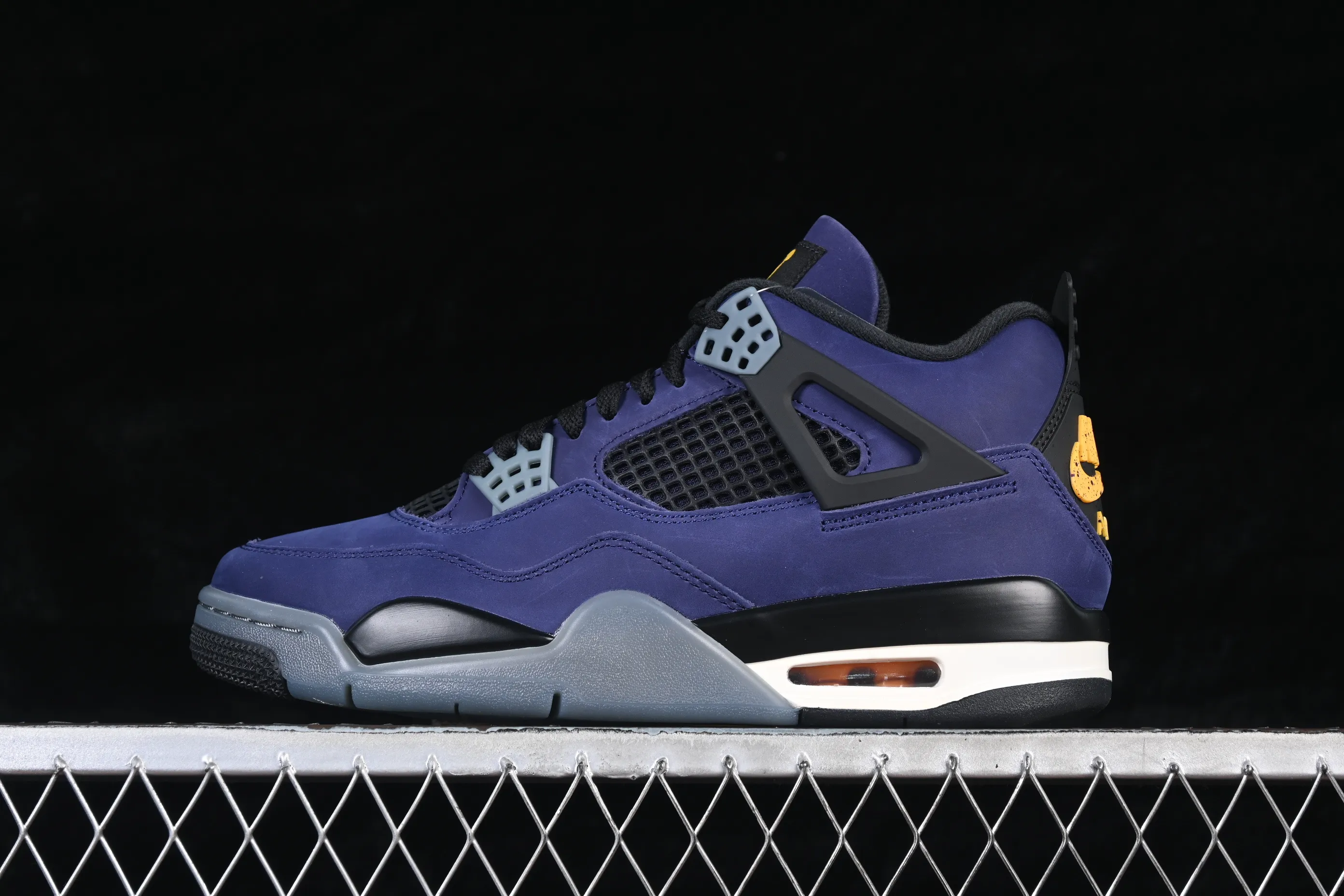 All categories Air Jordan Jordan series basketball shoes Air Jordan 4 GX foreign trade version Air Jordan 4 Retro "Lakers" AJ4 Joe 4 Lakers Purple Gold FV5029-500